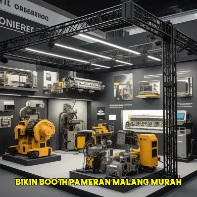 bikin booth pameran malang murah
